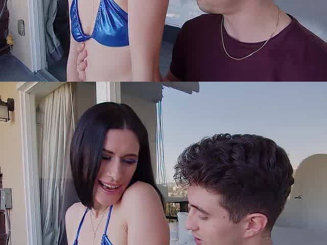A constricted little French butt rides my large jock until that babe squirts - Hope Fontaine