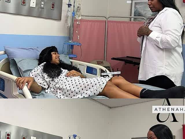 Patient gets Banged by Doctor Athena Haze