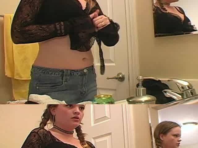 Solo Dream Babes: Kissy Tries on a New Bra