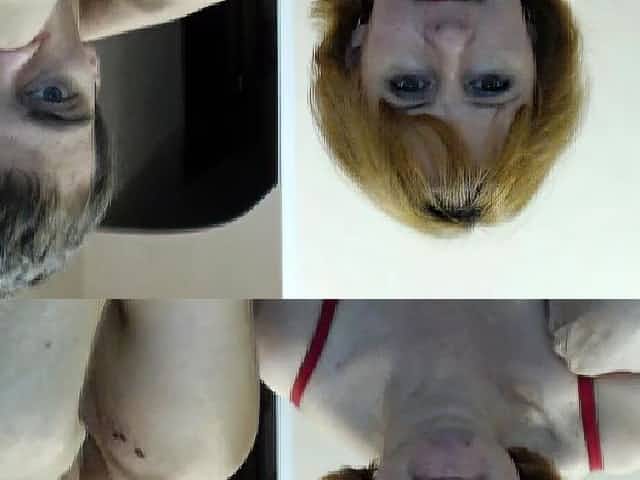 Young redhead lingerie teacher in a webcam s