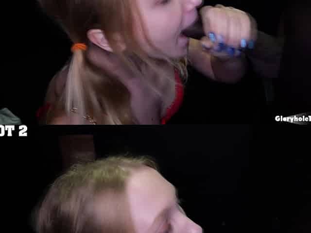 The cum matches your blue eyes, McKenna!