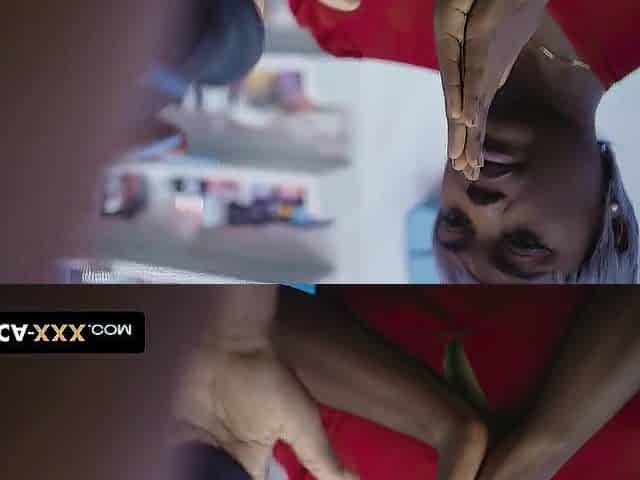 The Breasty Afro Playgirl Tries a Fresh Vibrator