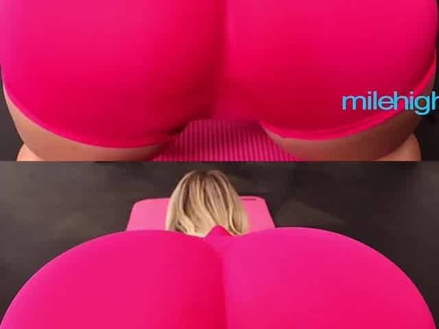 BBC Seduces A Golden-haired Gym mother I'd like to fuck And Booty Screws Her