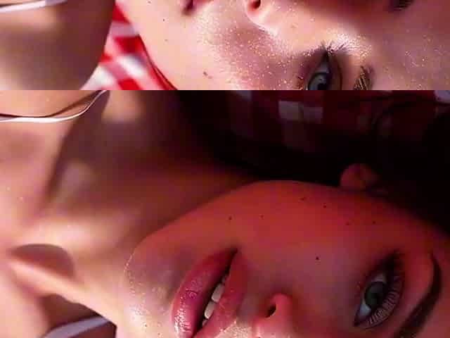 Picnic beauty gets wrecked in the grass and takes double cum