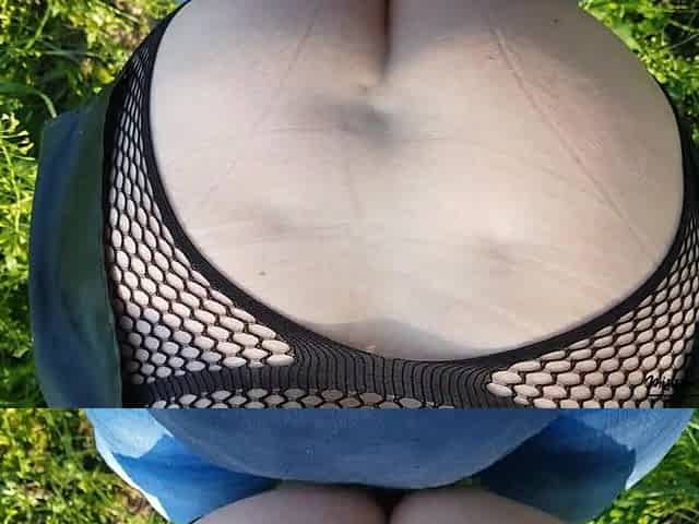 Drilled with a rubber jock near the road