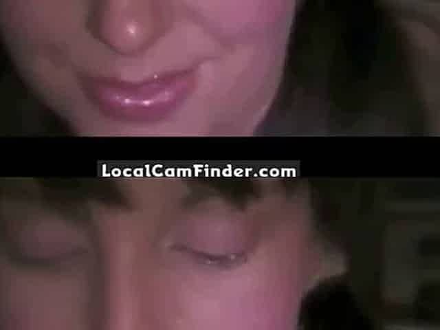 Pink Lipstick Blowjob on Webcam