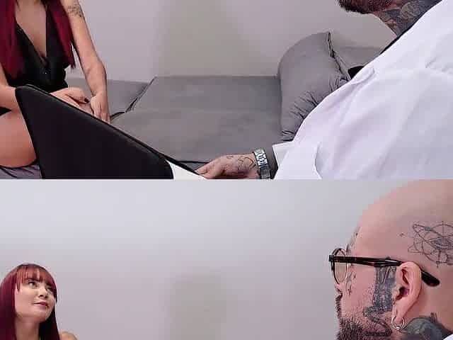 Sexologist awakens a horny girl's sexual desire - FELIPE SKULL