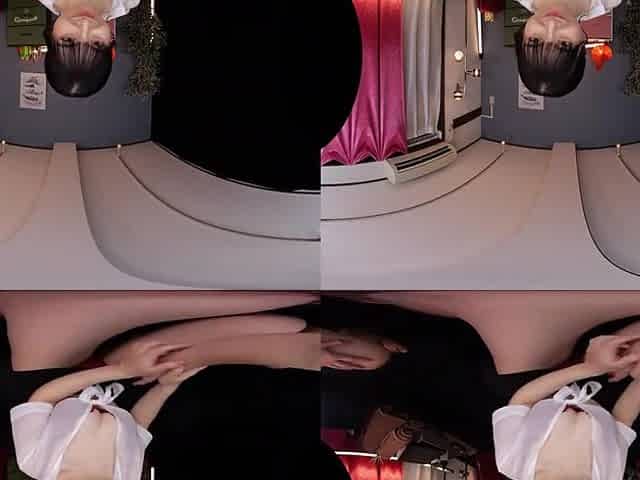 Beautiful busty esthetician