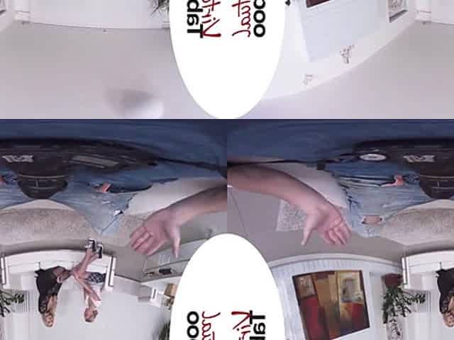 Young Stepdaughter Joined Her Stepmom Fucking Her Boyfriend With Virtual Reality And Angel Wicky