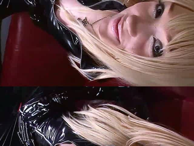 Lily Labeau Black Catsuit fucked