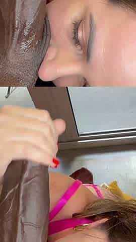 Latina MILF Creams on Monster 12 Inch BBC - Damion Dayski