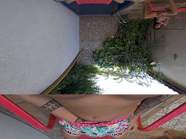 Sex in an Outdoor Swimming Pool