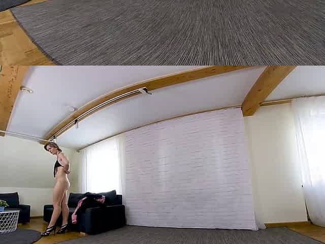 Kristina MILF Nude Casting Backstage