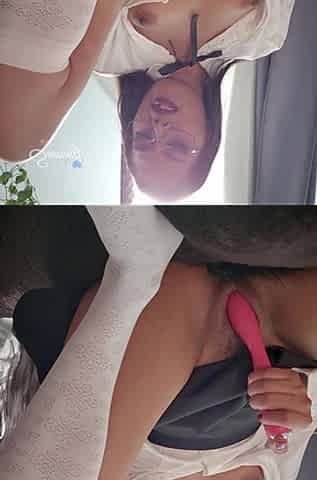 College Uniform Girl Masturbating