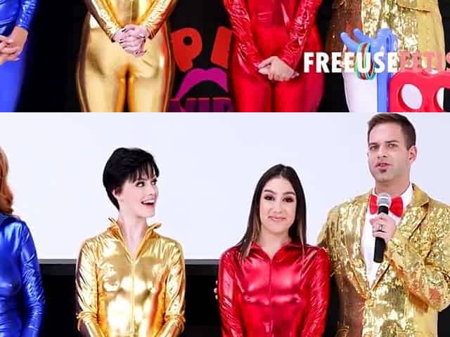 Teens Participate In Free Use Game Show - Decay Raee, Violet Gems, Cherry Gwendolyn
