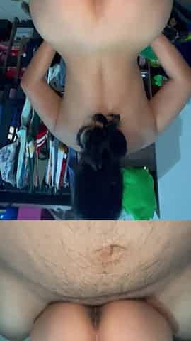 El mejor culo que me that guy follado me da sentones y termina en creampie