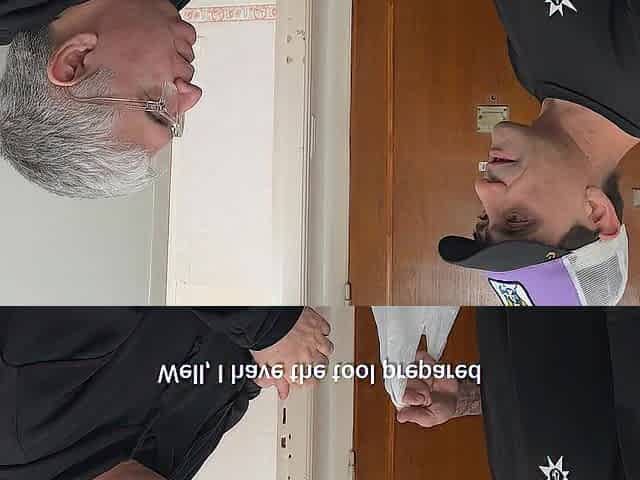 PLUMBER BY ACCIDENT the delivery came and takes my wife's butt. FT keilabassi FT elnonohub
