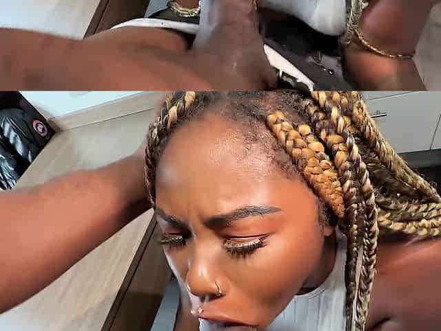 Black Female-dom Xeinna Rose Face Screwing Compilation