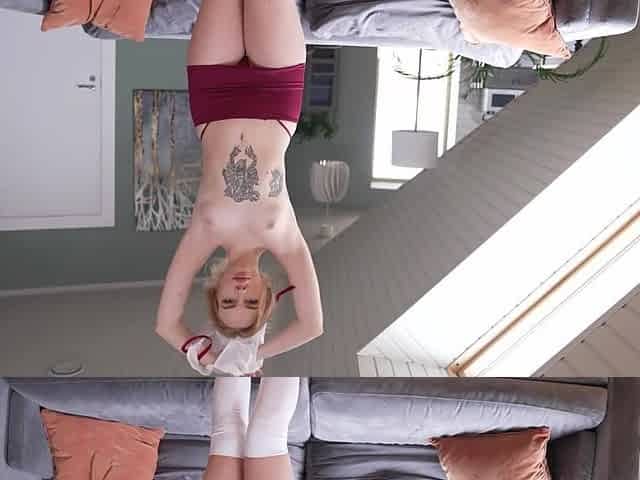 Using this tight teen the way she deserbes in anal gangbang!