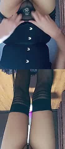 femboy playing with his ass