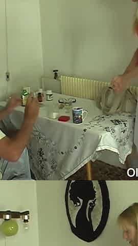 Olds Fuck Dolls - Young Girl Gwen Cortez Cares Her Stepgrandpa Mireck Well