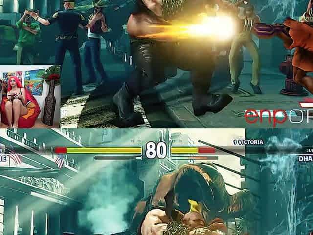 Gameplay porno Street Fighter V. Jordi ENP vs Kitty Love