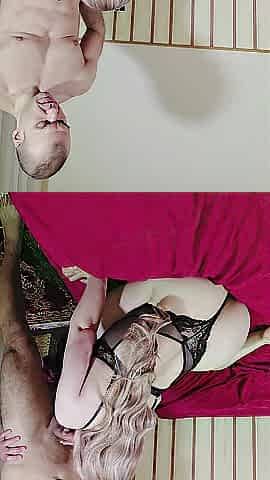 Carnal oral turning into ardent doggy and creampie discharged in anal riding