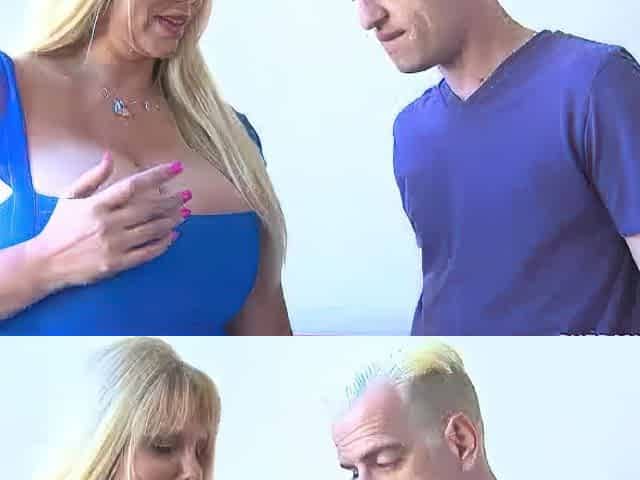 While hr hubby is away busty milf Karen Fisher loves