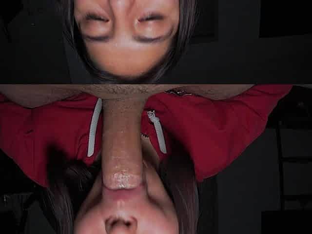 POV Double Latina BJ & Handjob Finish