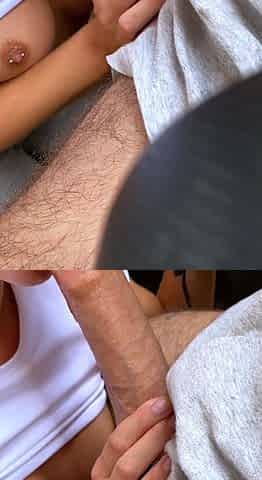 Big tit brunette MILF fucked by a big cock