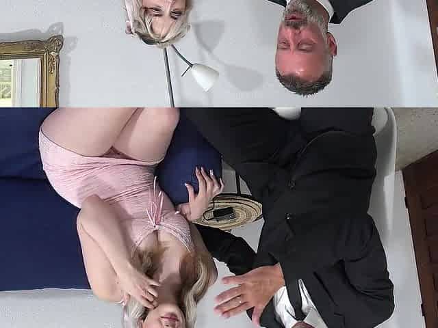 PASCALSSUBSLUTS - Hawt Blondie Sunflower Doll Ravaged By British DILF