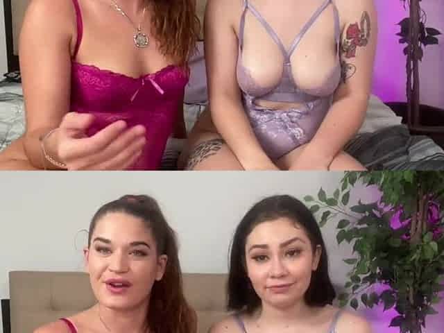 Step-Sisters fight over Step-daddy's Rod