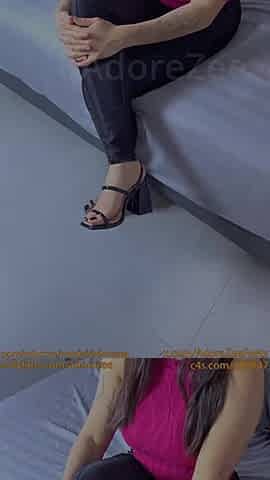 Trailer - Shoejob ends with a biggest spunk flow on my toes!