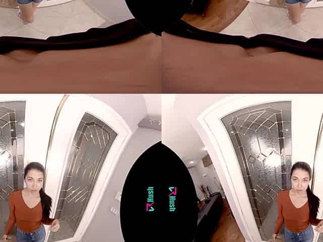 The Best Delivery I Ever Made! - Young Skinny Brunette In Bed