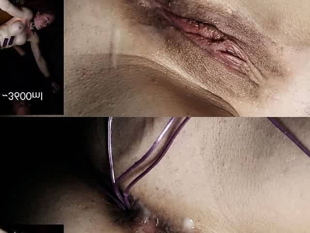 Blonde emo amateur solo masturbation