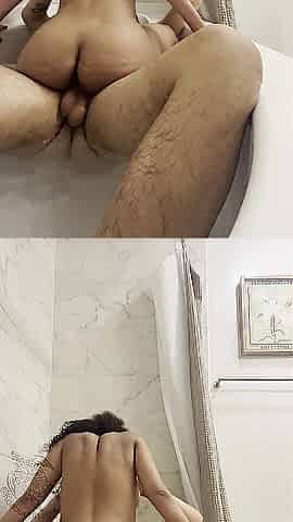 Romantic Tempted Bathtub Bang