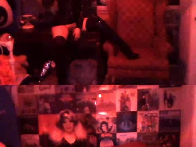 Busty blonde mature solo masturbation for webcam