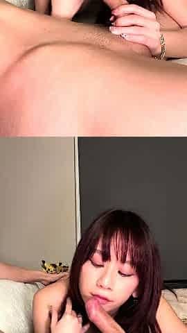 Tit fucked busty brunette blowjob babe sexy pov action