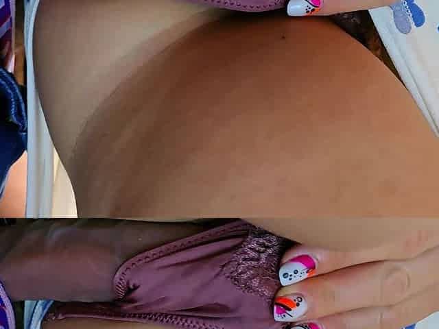 While Masturbating in the Bus a Stranger Put His Cock Inside My Panties