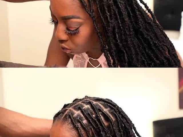 Curvy ebony beauty Cece is ready to take his load