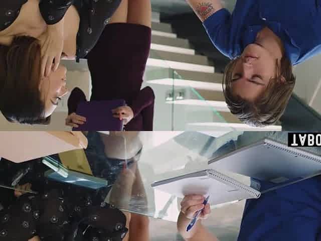 mother I'd like to fuck teacher has 2 teen students who were not able to focus properly