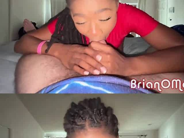 Hawt Black Sweetheart Hazel Grace Gets Drilled and Rides Brian O'Mally's Large Jock