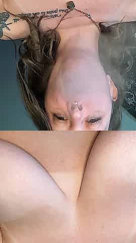 Smokin' and riding POV- Full movie scenes on OF CheryTrees