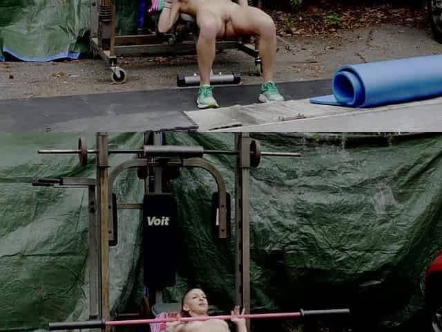 BTS - Exhibitionist, Lora Cross's Savage Outdoor Workout