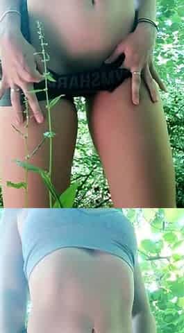 Amateur blondie solo anal masturbation