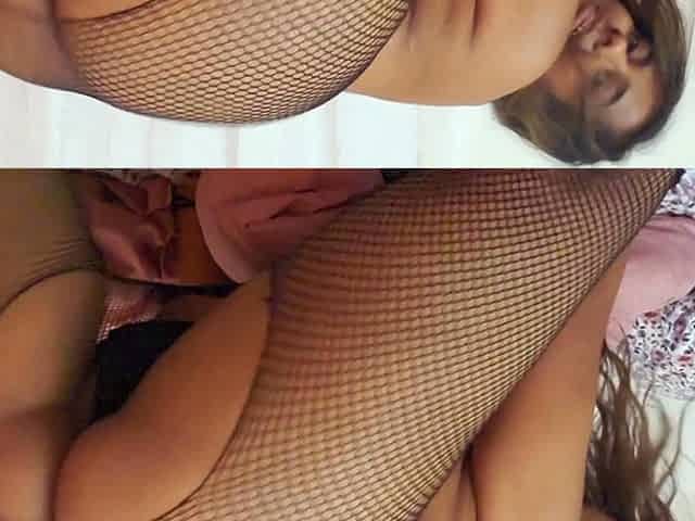 Pink pussy and ass kinky solo toy fun