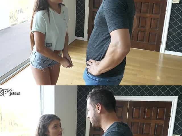 Adria Rae Saves Her Nanny Gig After Swallowing Her Boss' Chubby Ramrod
