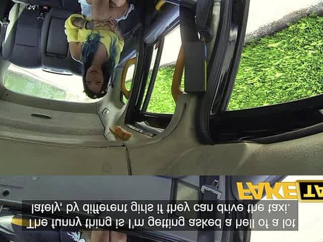 Fake Taxi To Mouth With Tattooed Dirty British Babe Alexa Vice