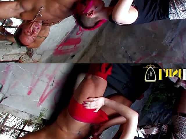 double penetration three-some hardcore with hot alt playgirl