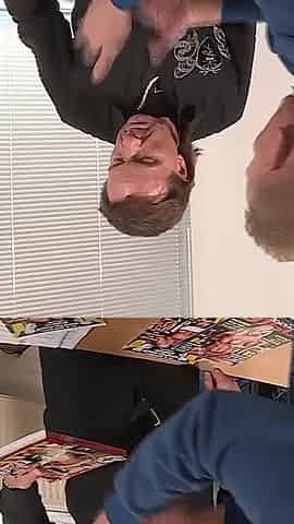 Hot Redhead Takes Two Cock and Fuck Hard